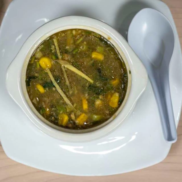 Veg Sweet Corn Soup.