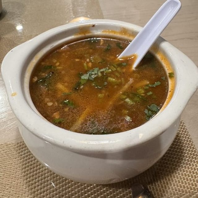 Lamb Man Chow Soup.