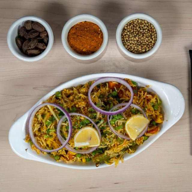 Vegetable Biryani.