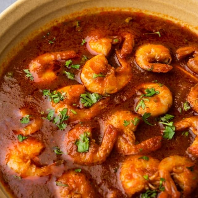 Shrimp or Fish Masala.