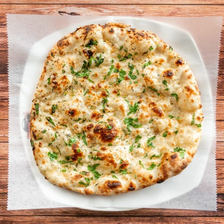 Delicious Garlic Naan